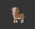 Cow Embroidery Design