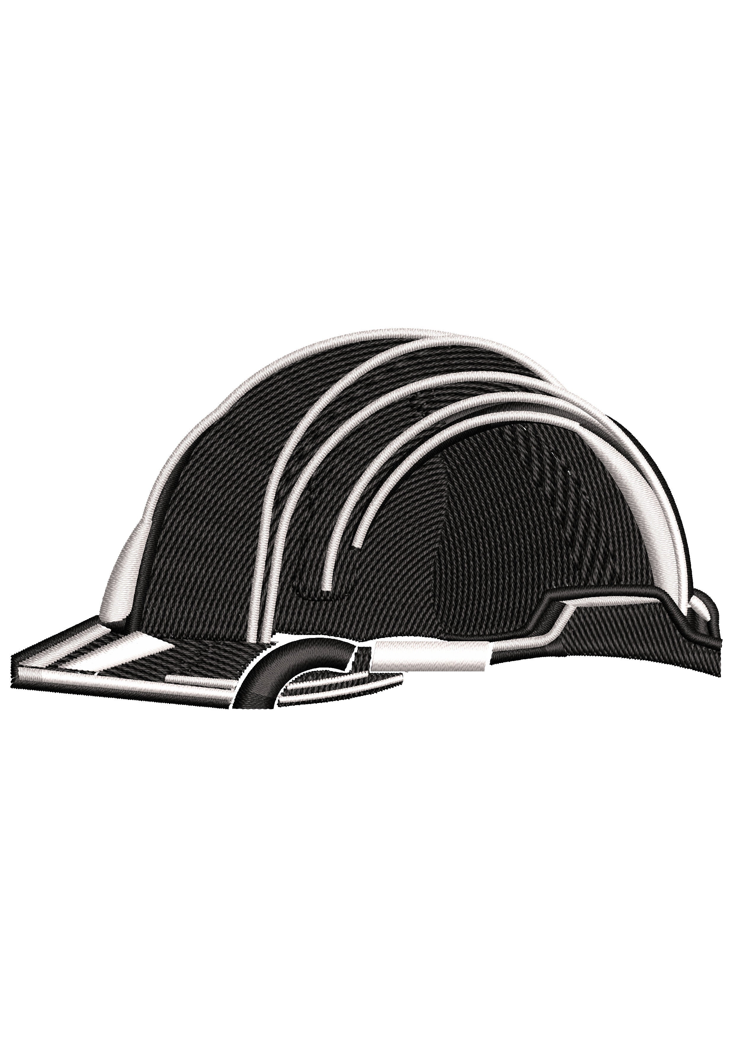 Labour Cap Embroidery Design