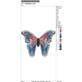 Butterfly Embroidery Design