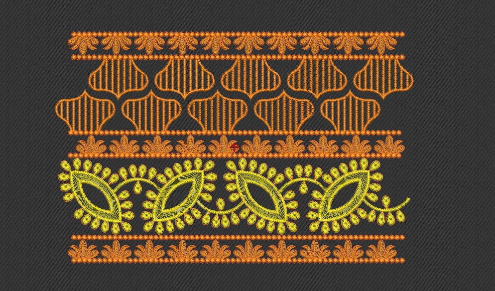 Flower Embroidery Design
