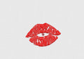 Lips Embroidery Design