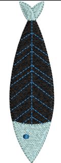 Fish Embroidery Design