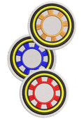 Wheels Embroidery Design