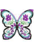 Butterfly Multi Embroidery Design
