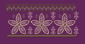 Trillium Lace Border Band Embroidery Design