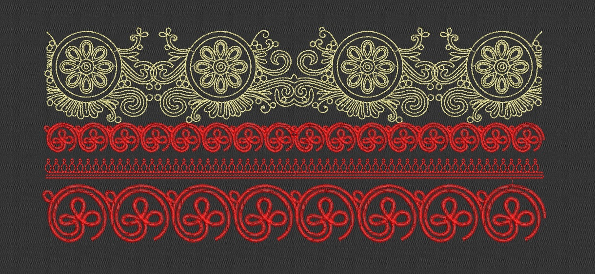 Flower Embroidery Design 861