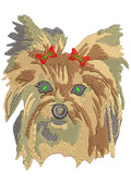 Puppy Head Embroidery Design