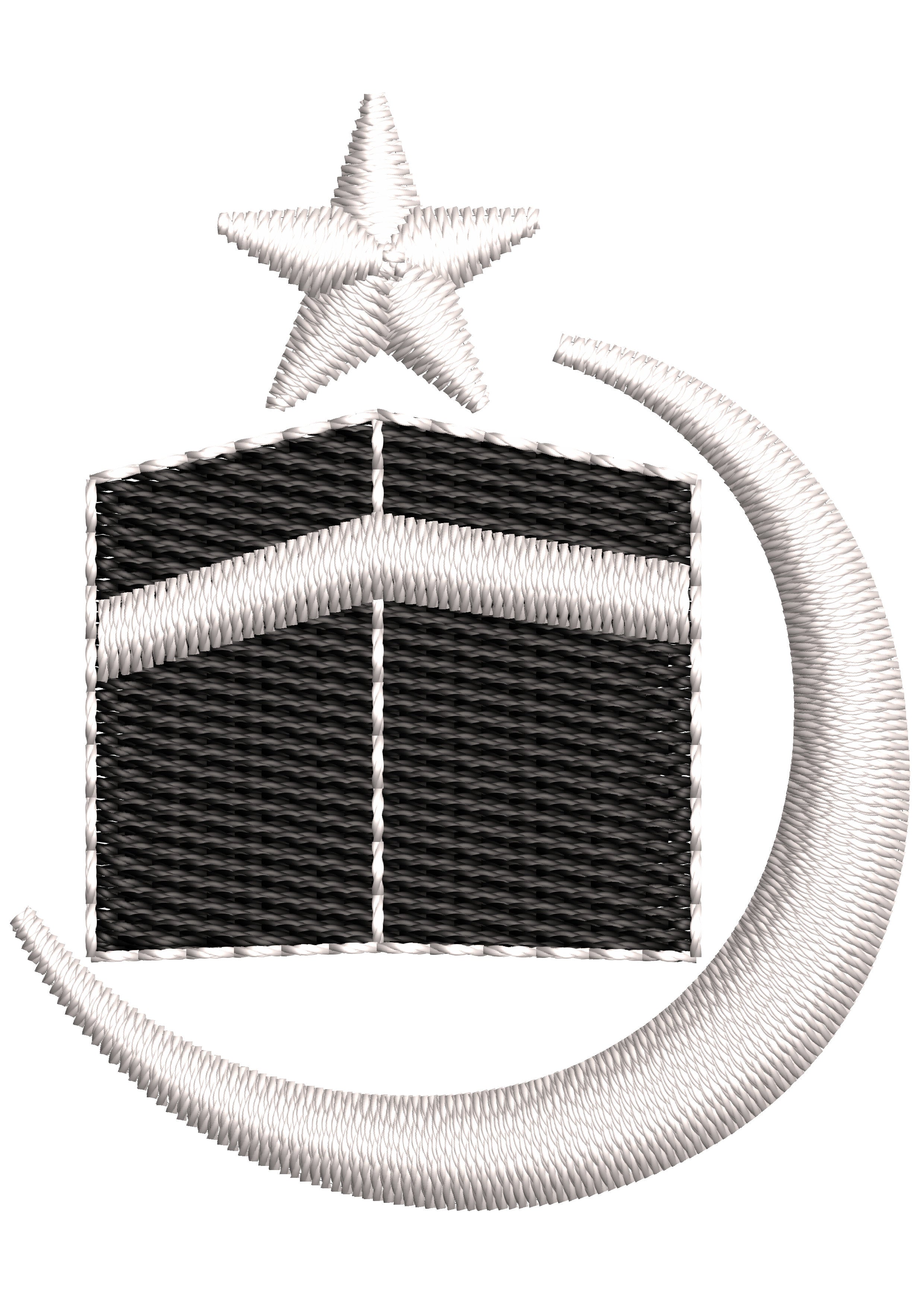 Mecca Embroidery Design