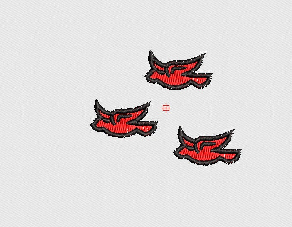 Bird Embroidery Design