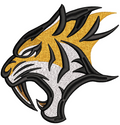 Tiger Face Embroidery Design