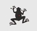 Frog Embroidery Design