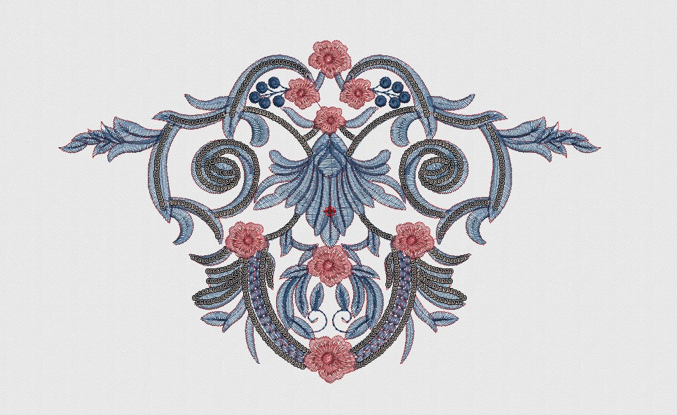 Flower Embroidery Design