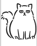 Cat Embroidery Design