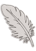 Feather Embroidery Design
