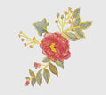 Flower Embroidery Design