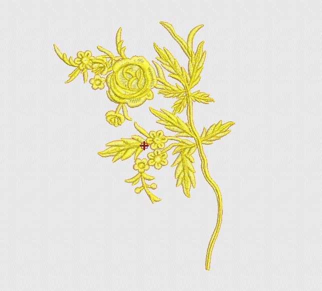 Flower Embroidery Design