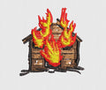 Hurt Embroidery Design