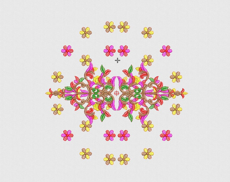 Flower Embroidery Design