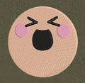 Blushing Chibi Expressions Embroidery Design