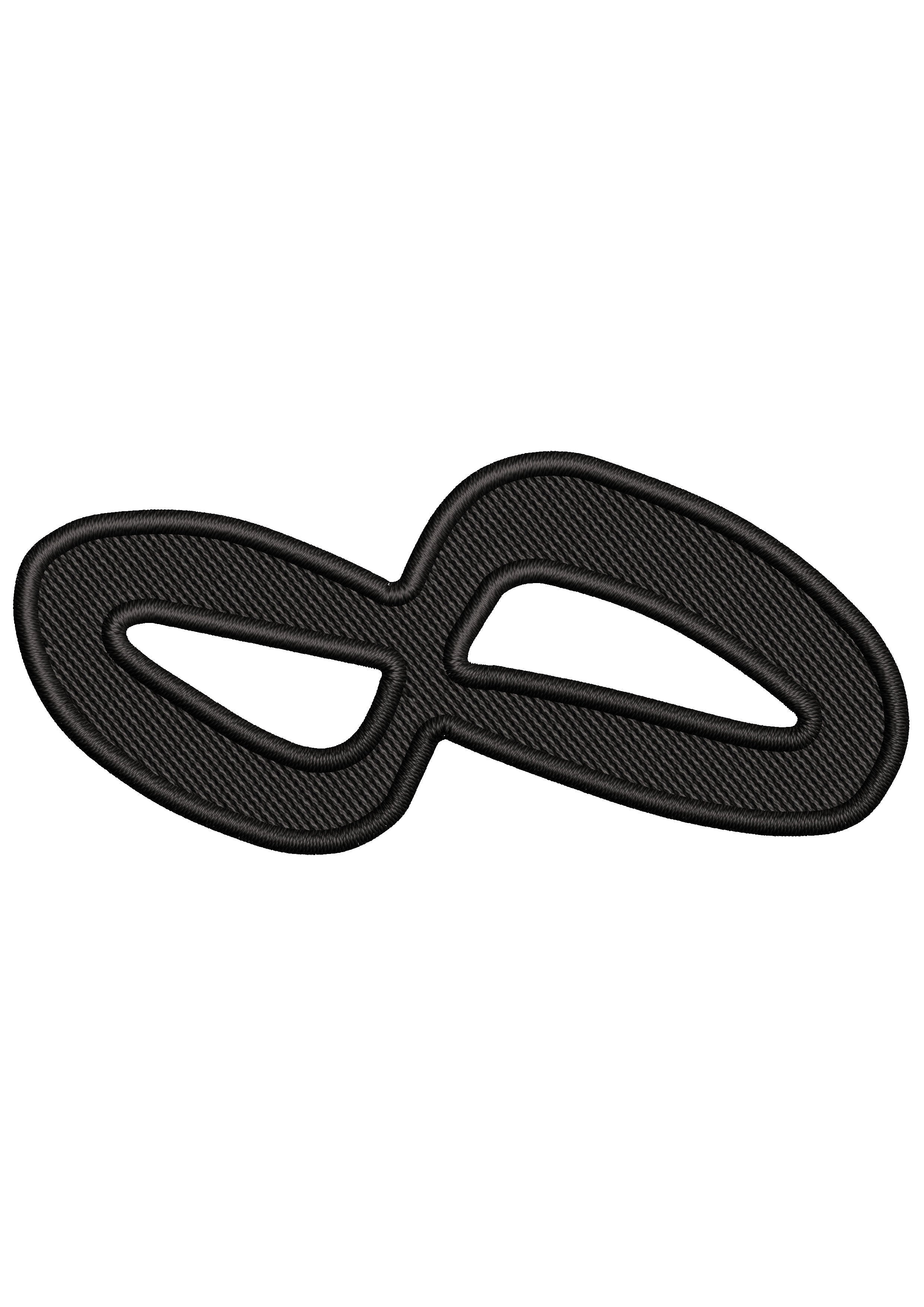 Eye Mask Embroidery Design
