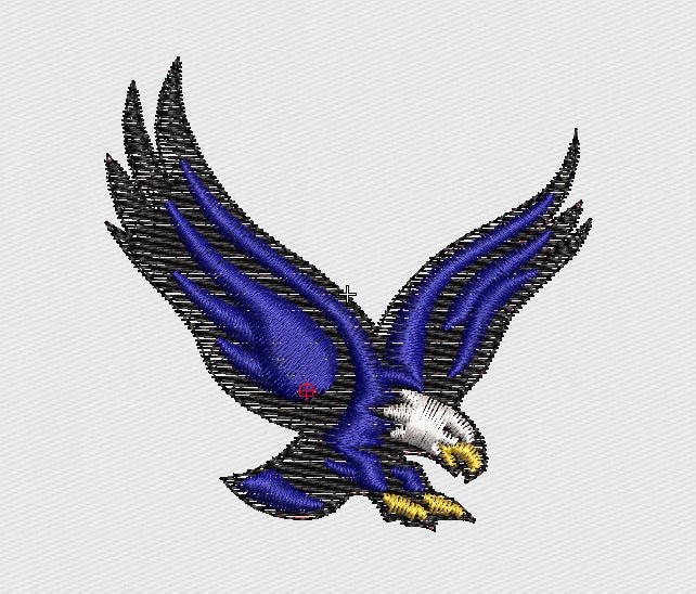 Eagle Embroidery Design