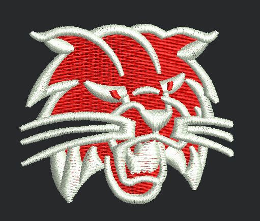 Tiger Embroidery Design