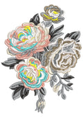 Gara Roses Embroidery Design