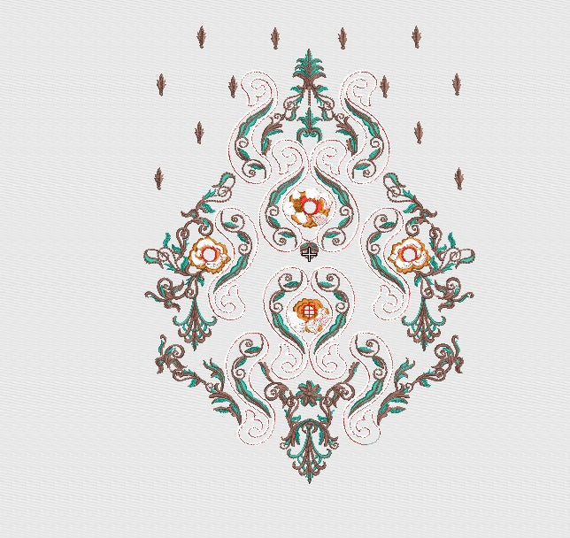 Flower Embroidery Design