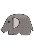 Baby Elephant Embroidery Design