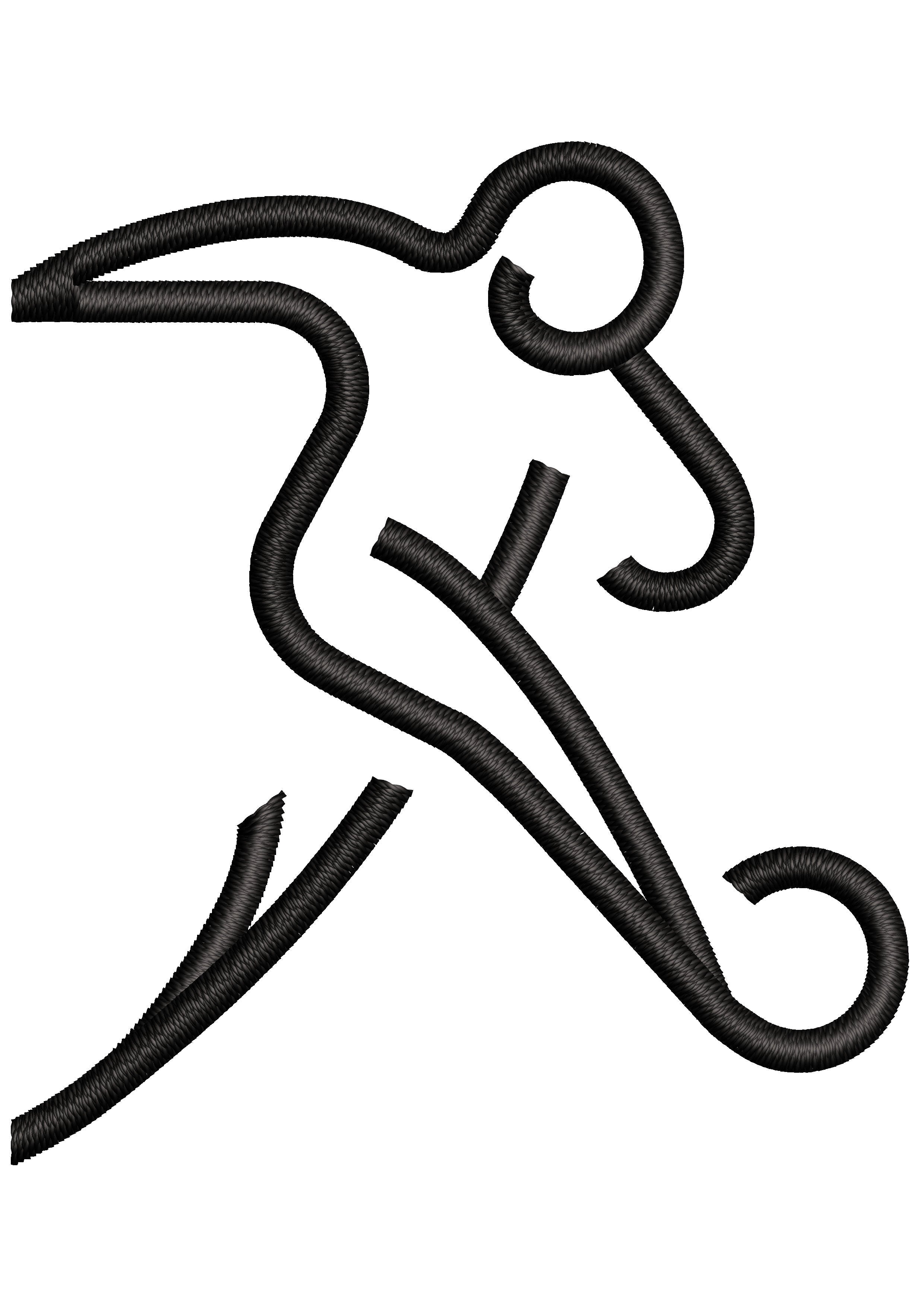 Ply Man Embroidery Design