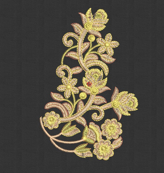 Flower Embroidery Design