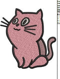 Cat Embroidery Design