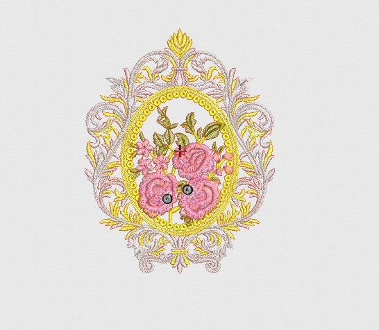 Flower Embroidery Design