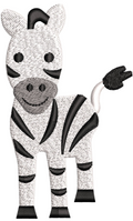 Zebra Baby Embroidery Design