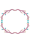 Dainty Frame Embroidery Design