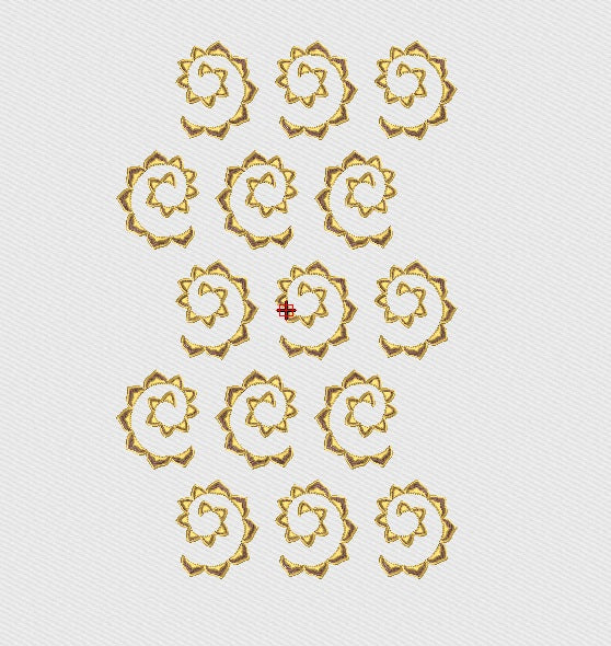Flower Embroidery Design