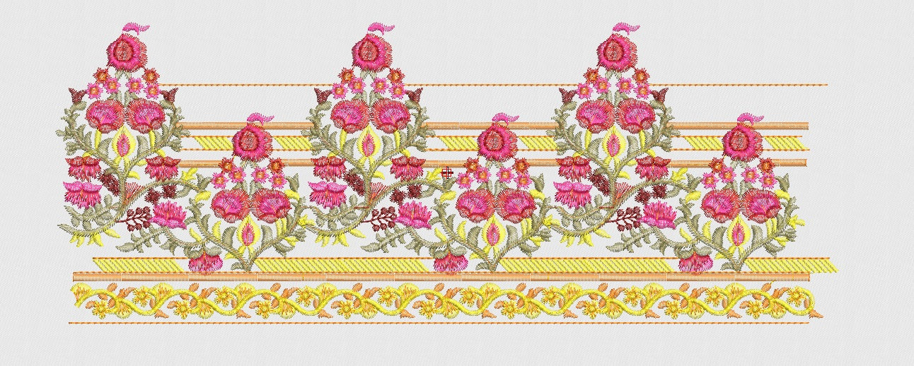 Flower Embroidery Design