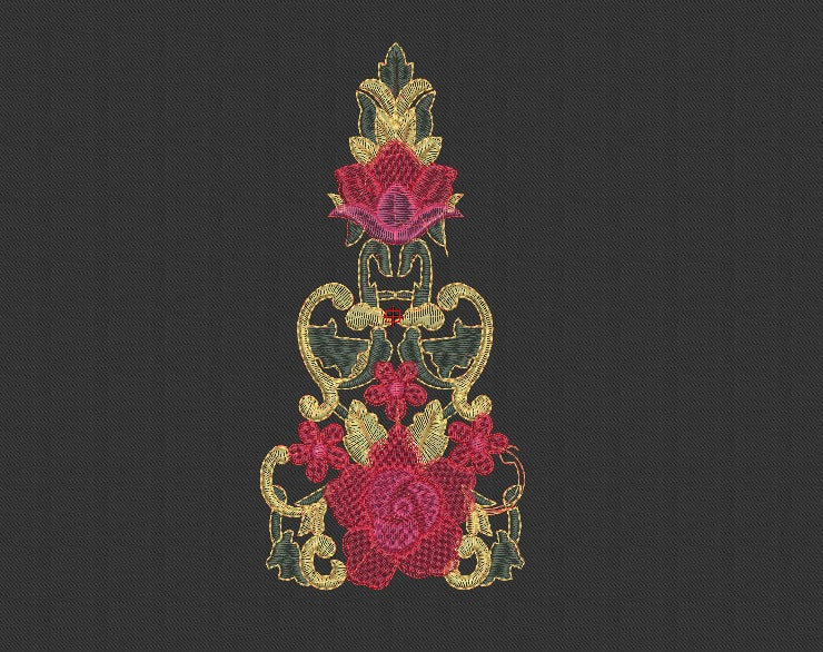 Flower Embroidery Design