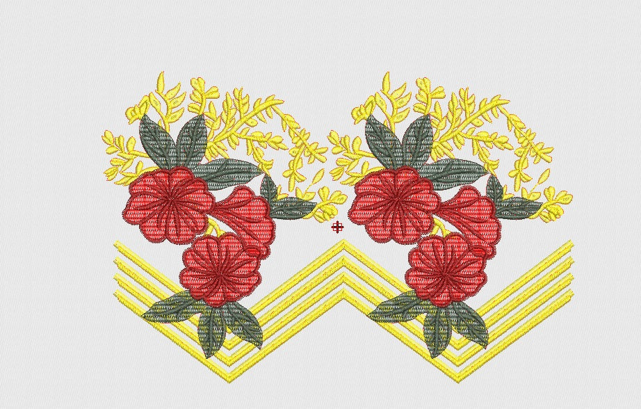 Flower Embroidery Design