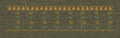 Golden Floral Vertical Lines Jacquard Border Embroidery Design