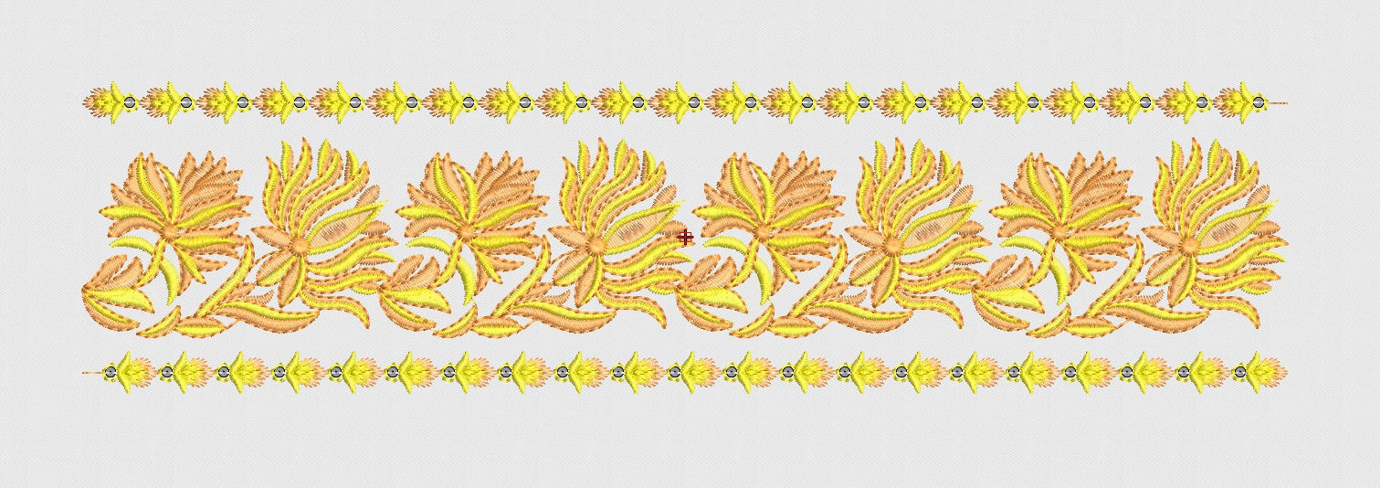 Flower Embroidery Design