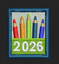 Crayon Box Multi Embroidery Design