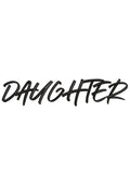 Daughter Embroidery Design