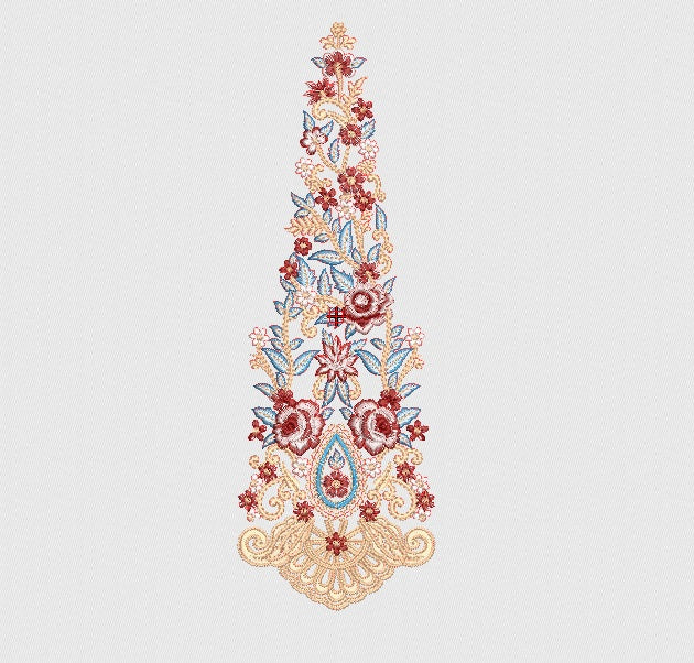 Flower Embroidery Design