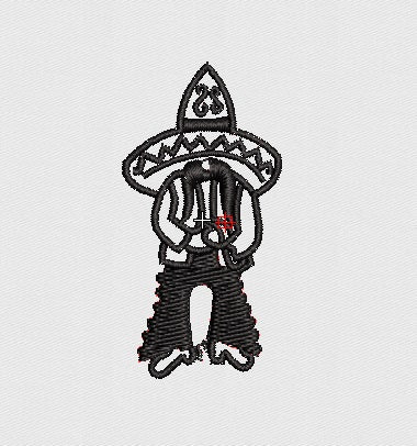Men Embroidery Design