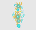 Flower Embroidery Design