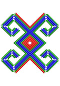 Art Rangoli Embroidery Design