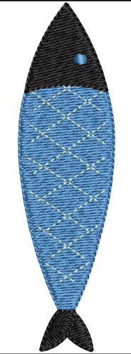 Fish Embroidery Design