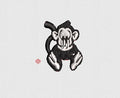 Monkey Embroidery Design