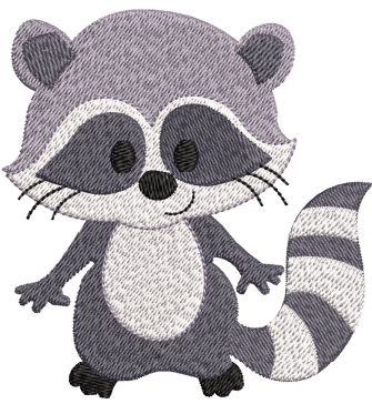 Squirrel I Embroidery Design